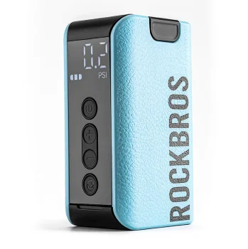 Rockbros 42520006001 elektriskais sūknis bumbām un baloniem, zils