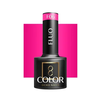 Гель-лак Ocho Nails Fluo F06, неоновый, 5 г