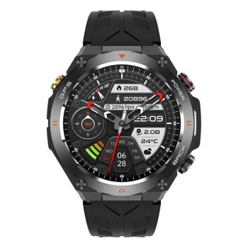 Умные часы Colmi V75 GPS 1.45" HD Черные