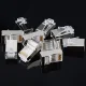 Ugreen 10x штекер RJ45 8P8C (UTP Cat. 6 / Cat. 5 / Cat. 5e) серебристый (NW111)