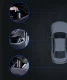 Baseus Gentleman Style Mašīnas Auto Mini Atkritumu Kārba Miskaste 0,5L, Melns | Ugreen Vehicle-mounted Trash Can...