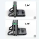 Ugreen LP258 vertikālais klēpjdatora statīvs 12–26 mm sudraba krāsā