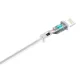 Dudao USB / Apple Iphone Lightning Data Charging Cable 5A 2m, White | Зарядный Кабель Провод для...