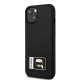 Apple iPhone 13 mini 5.4\" Karl Lagerfeld Ikonik Patch Case Cover (KLHCP13S3DKPK), Black