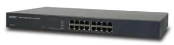 16 portu Gigabit Ethernet komutators