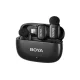 Bezvadu mikrofoni BOYA mini 2-01 2.4GHz USB-C, melni