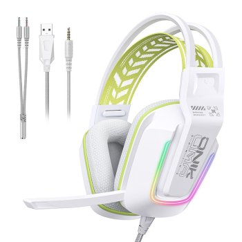 ONIKUMA X13 Gaming Headphones - White