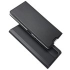 Sony Xperia 10 II Magnetic Leather Case Cover Card Holder, Black