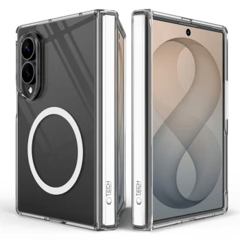 Tech-Protect MagPeak MagSafe ümbris Samsung Galaxy Z Fold 8-le – läbipaistev
