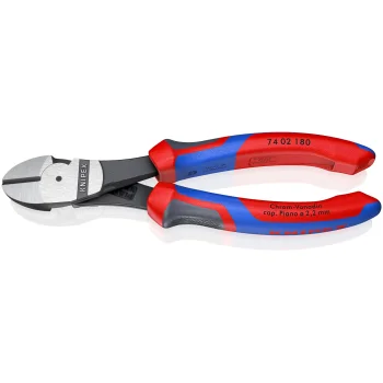 KNIPEX High Leverage Diagonal Cutter 74 02 180, 180 mm