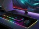 RGB Gaming Mouse Pad XXL 90×40 cm for Keyboard & Mouse with USB Lighting, Black