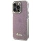 Чехол Guess для iPhone 15 Pro IML Faceted Mirror Disco Iridescent, розовый