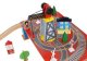 Wooden Children Toy Railway Train Track Car Road, 88 elements