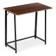 Saliekamais datorgalds ModernHome 80x45 cm, klēpjdatora galds loft stilā
