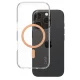 PanzerGlass iPhone 16 Pro Case CARE Flagship MagSafe, Peachy