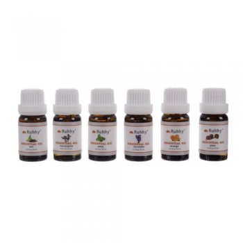 Ēterisko Eļļu Komplekts Aromaterapijai, 6x10ml | Aromatherapy Essential Oil Set