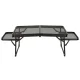 LUARO KX3186_1 saliekams tūrisma galds, 87x40x27 cm, melns