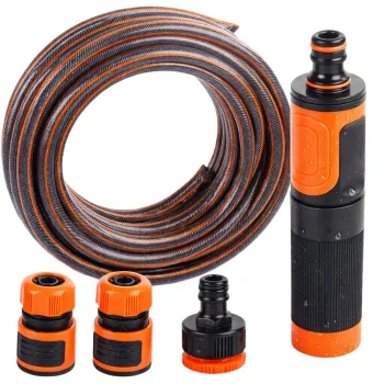 Dārza šļūtene DIVODV 1/2", 30m, 4 slāņu + uzgaļu komplekts