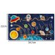 Wooden puzzle - solar system Kruzzel 24763