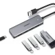 Ugreen USB HUB - 4x USB 3.2 Gen 1 with Micro USB Power Port, Gray (CM219)