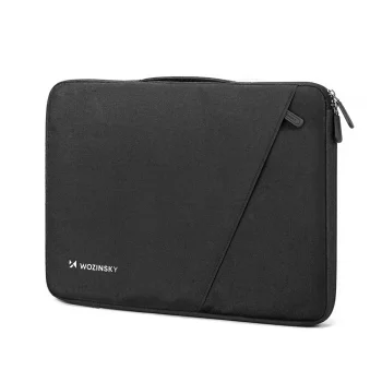 Сумка для ноутбука 15.6" Wozinsky WTNP-15B с ручкой, черная