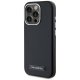 Чехол Karl Lagerfeld FW Metal Plate MagSafe для iPhone 15 Pro, Черный