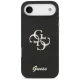 Guess Silicone Big 4G Script vāciņš iPhone Air, melns