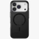 Uniq Clario Magclick Charging vāciņš Apple iPhone 17 Pro - Melns