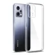 Silikona apvalks Xiaomi Redmi Note 12 Pro+ no 3mk Clear Case sērijas – caurspīdīgs