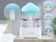 Gaisa mitrinātājs un aromadifuzors ar RGB LED lampu un pulti, USB