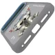 Nimmy iPhone 17 Pro vāciņš Cool&Cute 2.0 Nag, pelēks