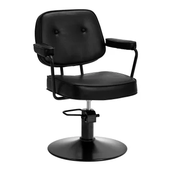 Frizieru krēsls Hair System Tru Noir, melns