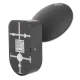 Maclean MCE367 LED sienas lampa ar PIR sensoru, 15W, 1100lm, IP65, pelēka
