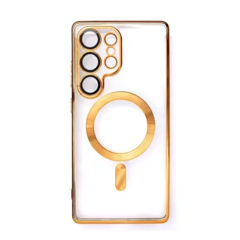 Electroplated vāciņš ar MagSafe priekš iPhone 16e / 17e, zelta