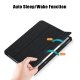 Lenovo Tab P11 Gen 2 (TB350FU) Trifold Stand PU Leather Hard Protective Cover Case, Black | Planšetes Vāciņš...