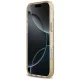 Чехол Guess IML Leopard Glitter MagSafe для iPhone 17 Pro Max / 18 Pro Max, коричневый