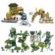 Military Base 350El Soldiers Little Army Figurines