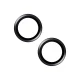 Panzerglass Hoops 1138 Camera Lens Protector for iPhone 15 / 15 Plus, Transparent with Black Frame