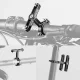 Regulējams pudeļu turētāja adapteris velosipēdam Rockbros KS-415, melns