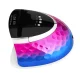 Лампа для ногтей UV/LED Glow YC57 268W, сине-розовая