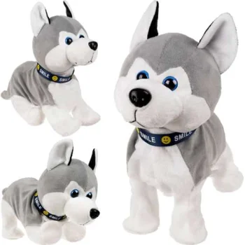 Interaktīvs suns SMILE pelēkais Haskijs | Interactive dog SMILE Gray Hasky
