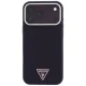 Чехол Guess Kevlar Triangle Logo MagSafe для iPhone 17 Pro / 18 Pro, бордовый