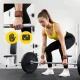 Кожаные лямки для тяги 4FIZJO Deadlift Straps, коричневые