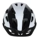 Велосипедный шлем Ikonka Rallex, размер L (58-62 см), черно-белый