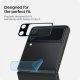Samsung Galaxy Z Flip 3 5G Spigen Hinge Film + Full Camera Tempered Glass 2 pcs., Black | Locījuma Plēve + Pilns...