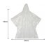 Compact Raincoat / Poncho, Universal Size, White