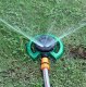Dārza automātiskais 8 in 1 rotējošais laistītājs, zaļš
