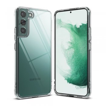 Samsung Galaxy S22 5G (SM-S901) Ringke Fusion Matte Cover TPU Case, Transparent | Telefona Vāciņš Maciņš Bampers Apvalks