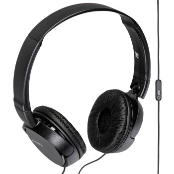 Sony MDR-ZX110APB On-Ear Headphones Black