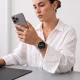 Ремешок Tech-Protect Nylon Clasp для Samsung Galaxy Watch 40/44/46 мм, бежевый (Starlight)